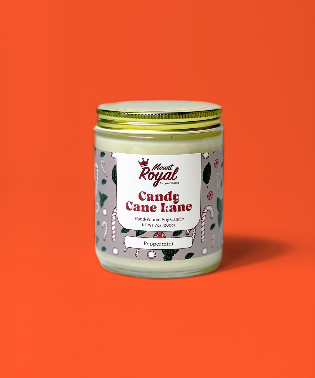 Candy Cane Lane Candle