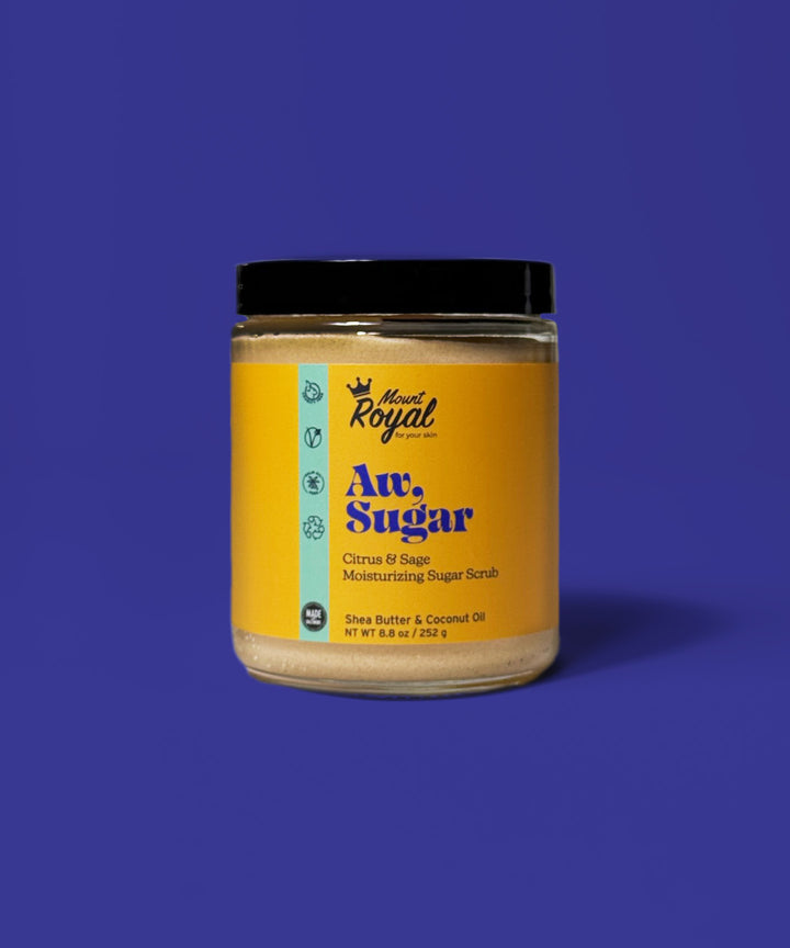 Aw, Sugar- Citrus & Sage Moisturizing Scrub