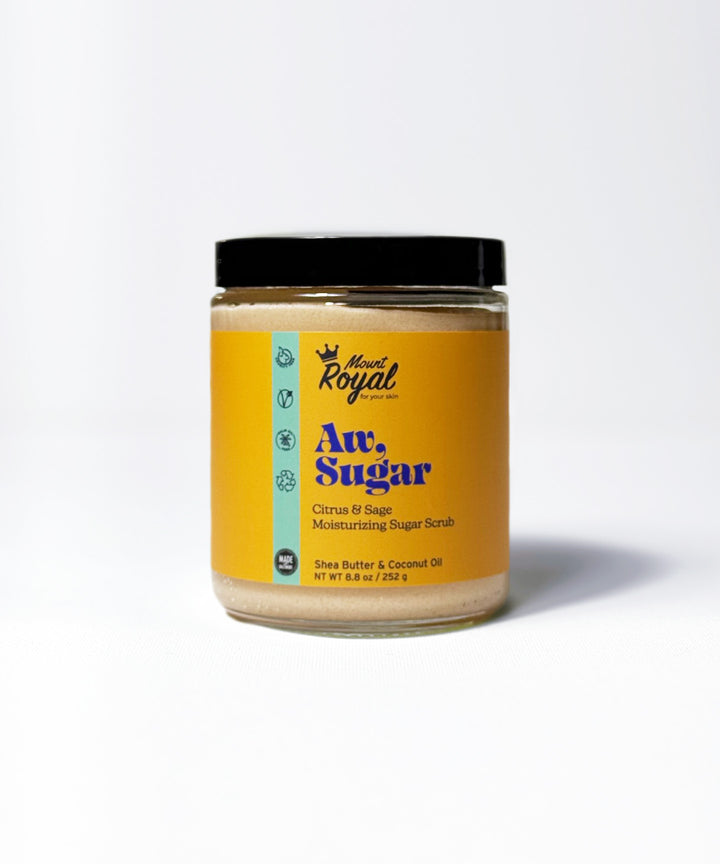 Aw, Sugar- Citrus & Sage Moisturizing Scrub