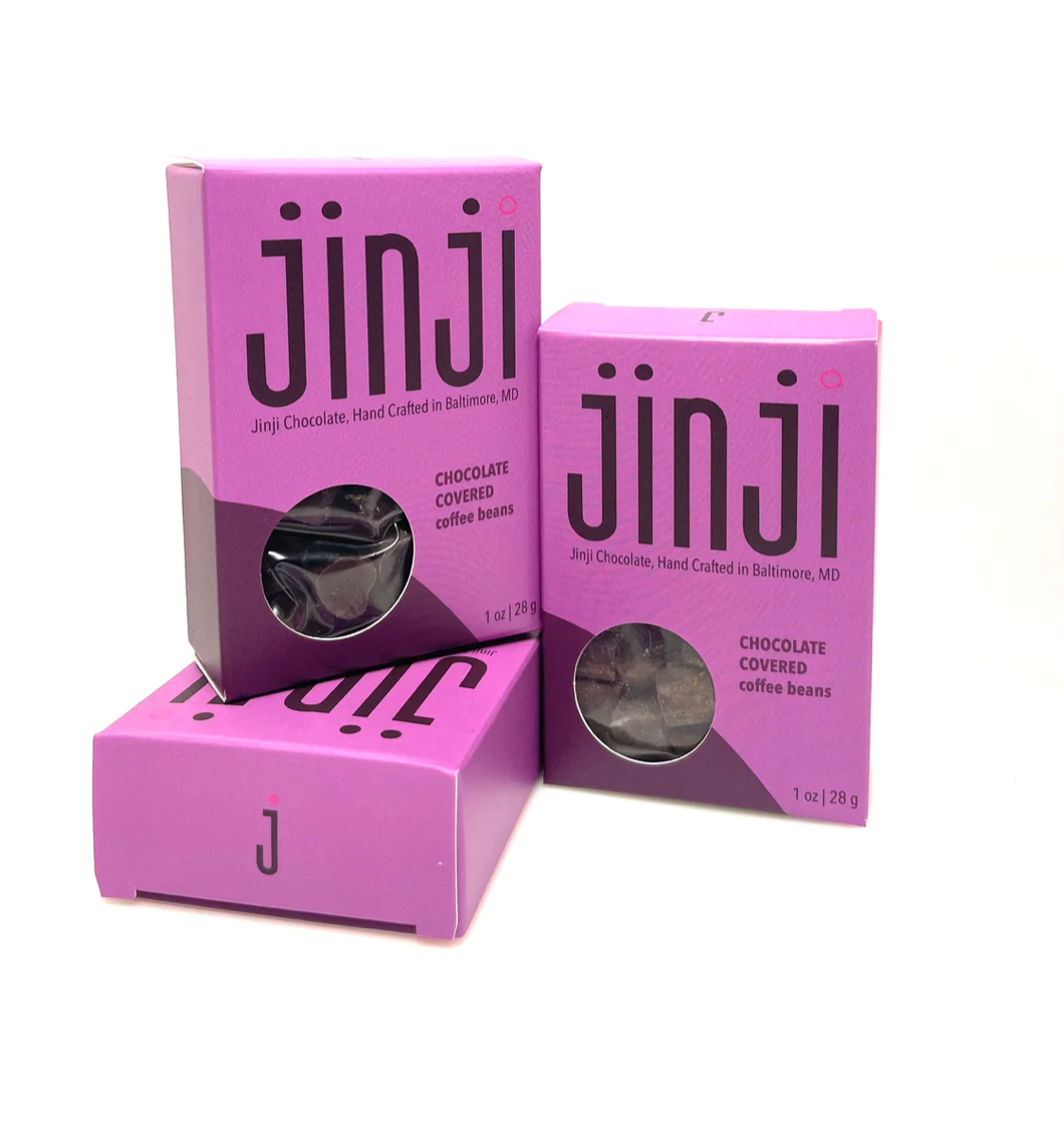 Chocolate Covered Coffee Beans - Jinji Chocolate