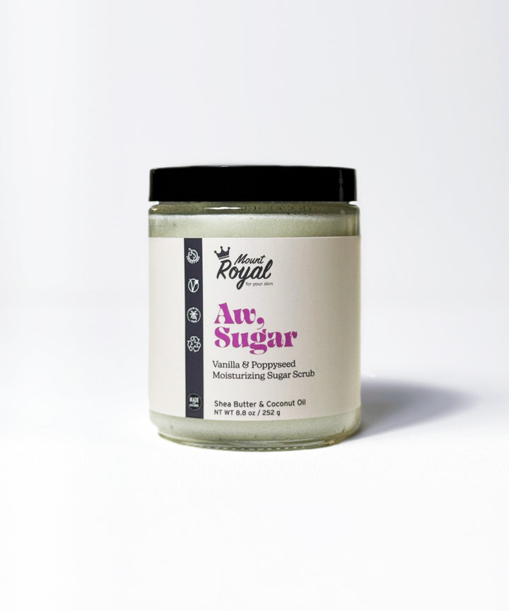 Aw, Sugar- Vanilla Moisturizing Scrub