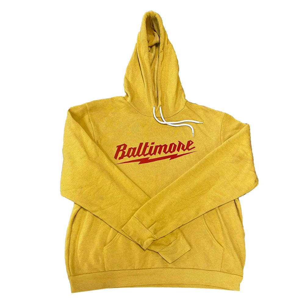 Mustard Baltimore Bolt Hoodie